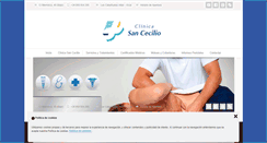 Desktop Screenshot of clinicasancecilio.net
